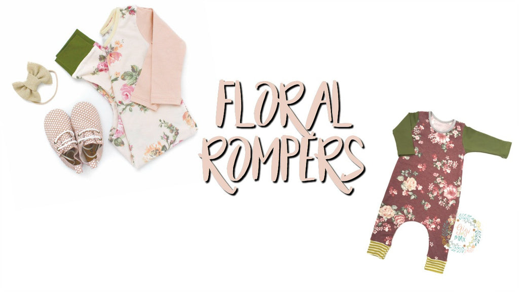 Floral Rompers