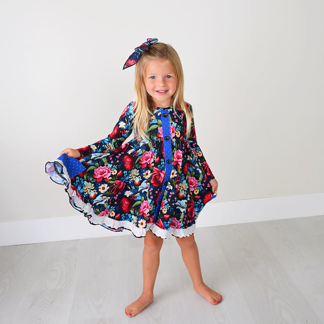 Aria BUTTON DRESS - Gigi and Max