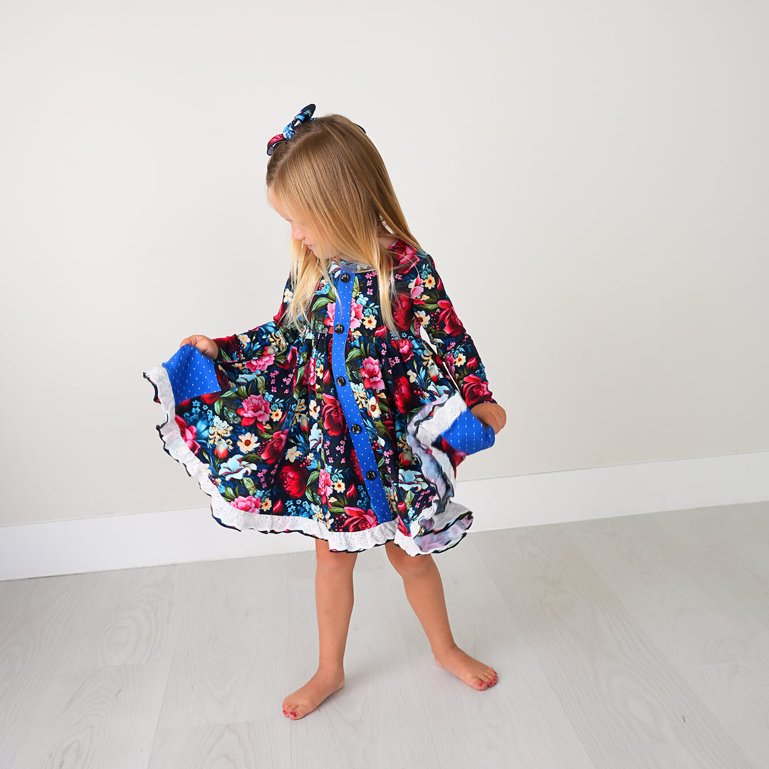 Aria BUTTON DRESS - Gigi and Max