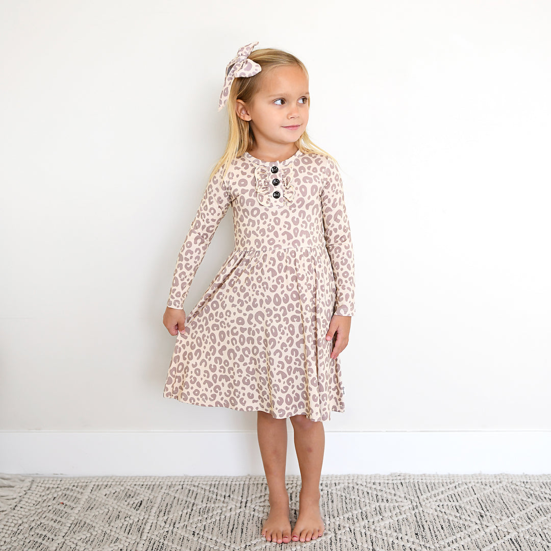 Amari Leopard TUTU DRESS - Gigi and Max