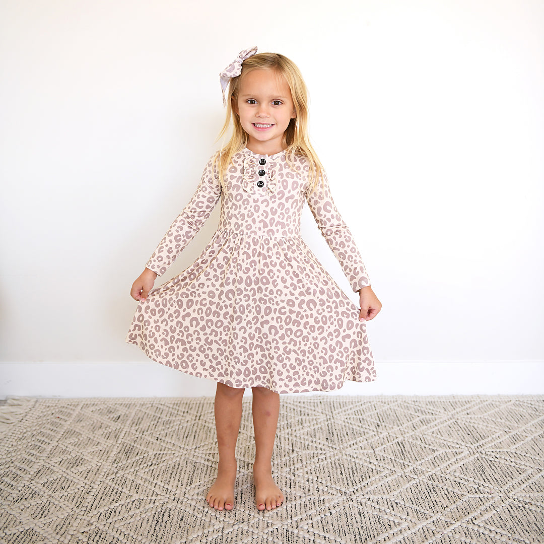 Amari Leopard TUTU DRESS - Gigi and Max