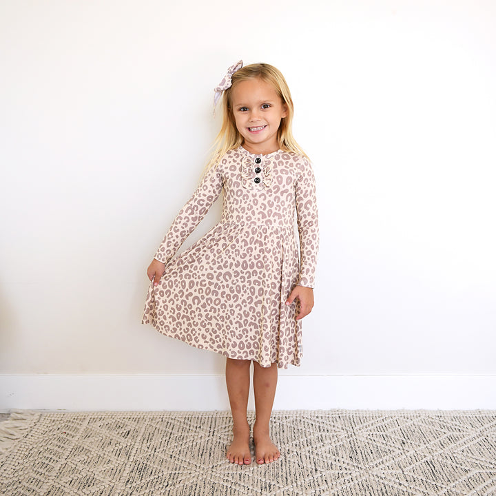 Amari Leopard TUTU DRESS - Gigi and Max