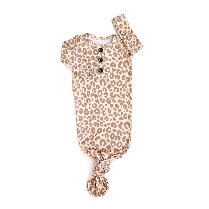 Amari Leopard GOWN - Gigi and Max