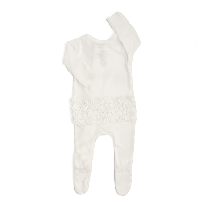 Charlie Ribbed RUFFLE ZIP Newborn - Gigi and Max