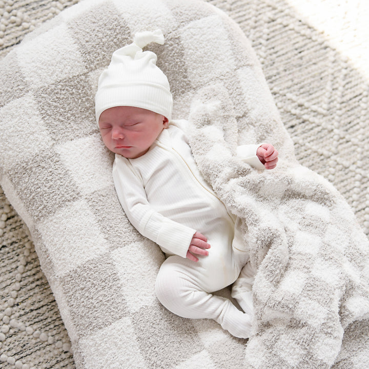 Charlie Ribbed KNOT HAT - Gigi and Max