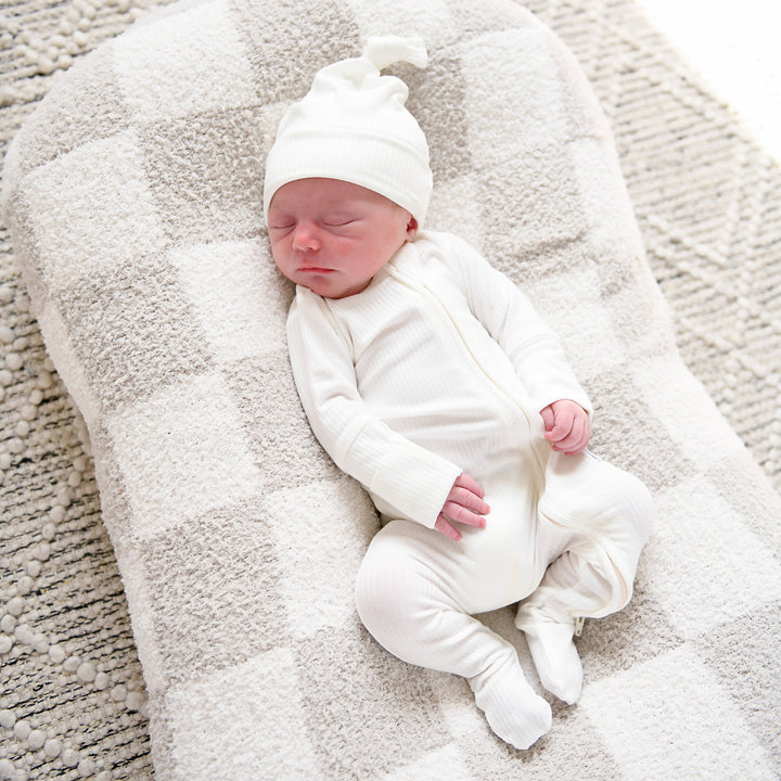 Charlie Ribbed KNOT HAT - Gigi and Max