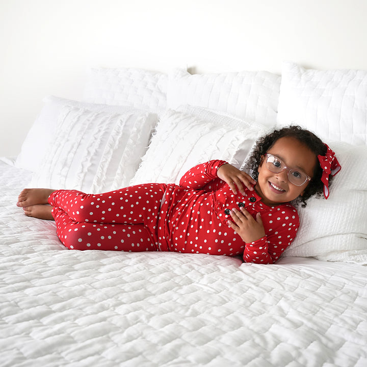 Ruby Dot RUFFLE TWO PIECE - Gigi and Max