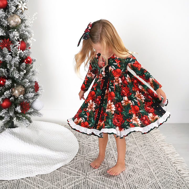 Gloria Floral BUTTON DRESS - Gigi and Max