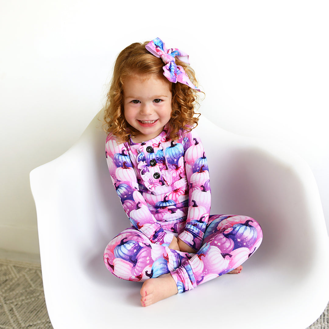 Carrie Pumpkins RUFFLE TWO PIECE - Gigi and Max