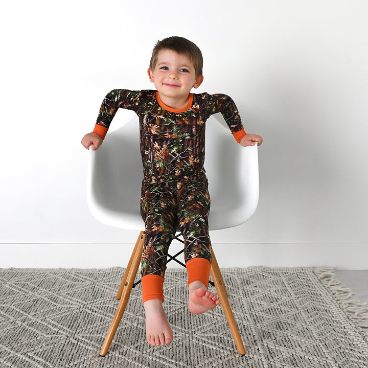 Hunter Camo TWO PIECE - NO BUTTON - Gigi and Max