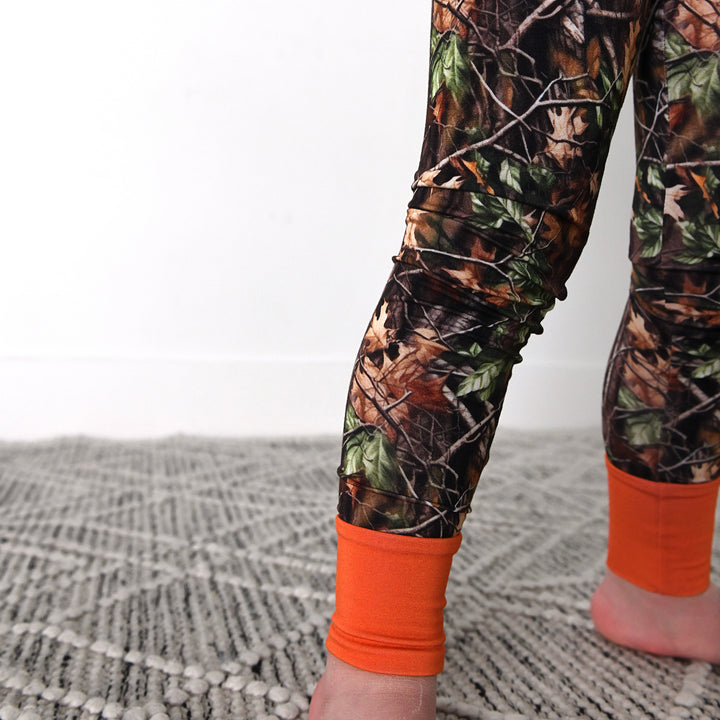 Hunter Camo TWO PIECE - NO BUTTON - Gigi and Max