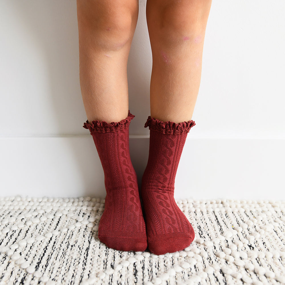 Brick LACE SOCKS - Gigi and Max