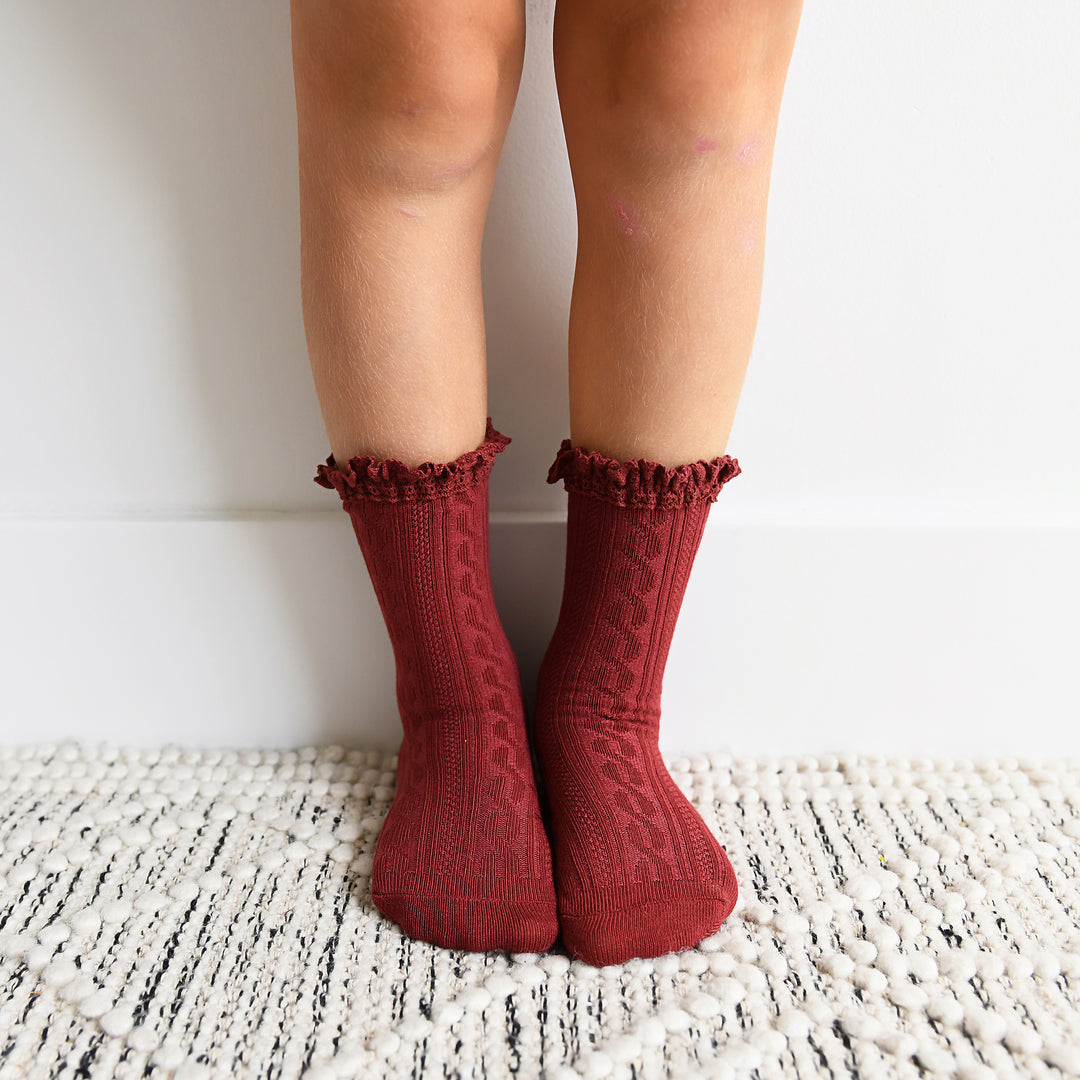 Brick LACE SOCKS - Gigi and Max