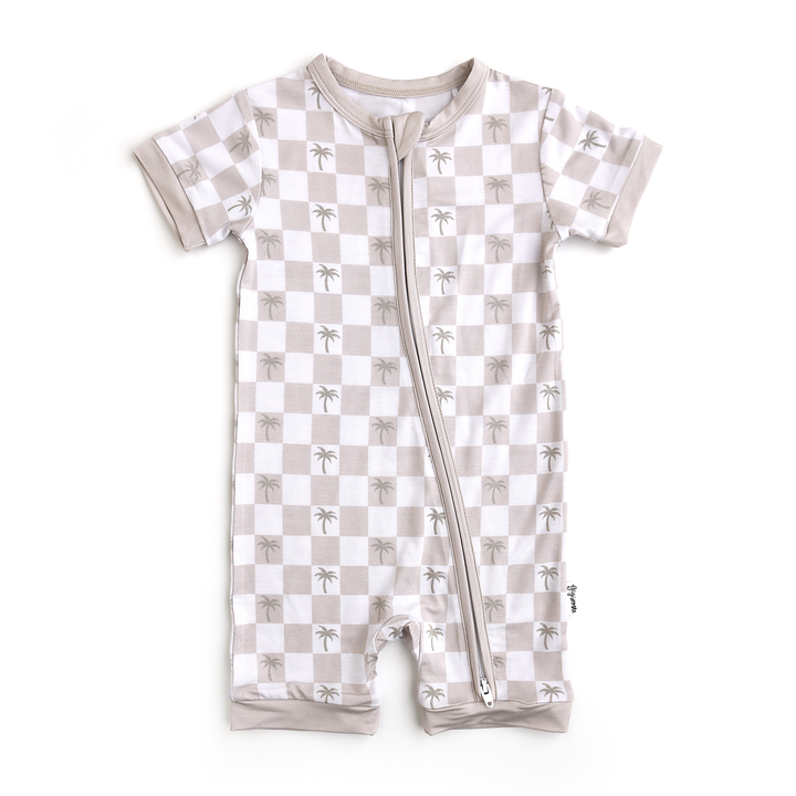Beau Palm Tree SHORTY ZIP - Gigi and Max