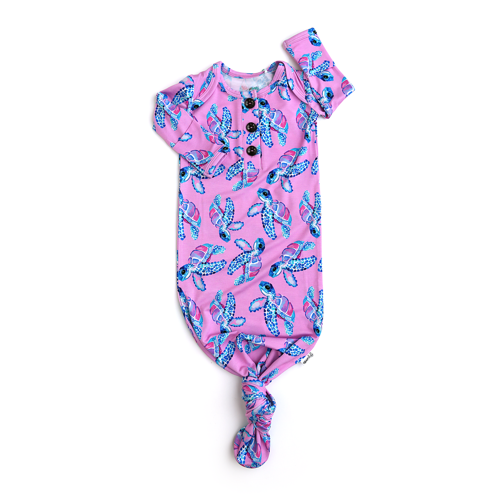 Waverly Sea Turtles GOWN - Gigi and Max