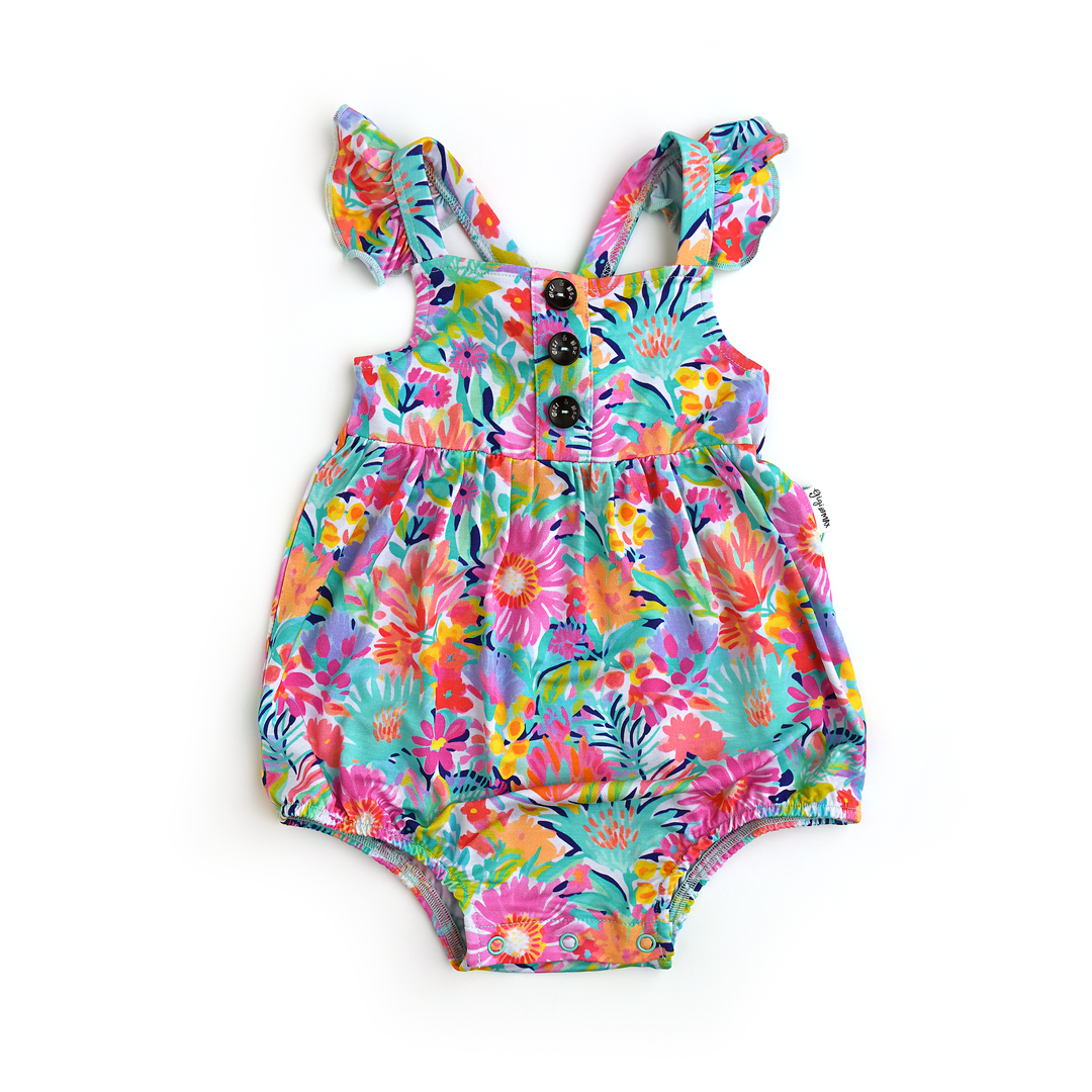 Megan Floral BUTTON BUBBLE - Gigi and Max