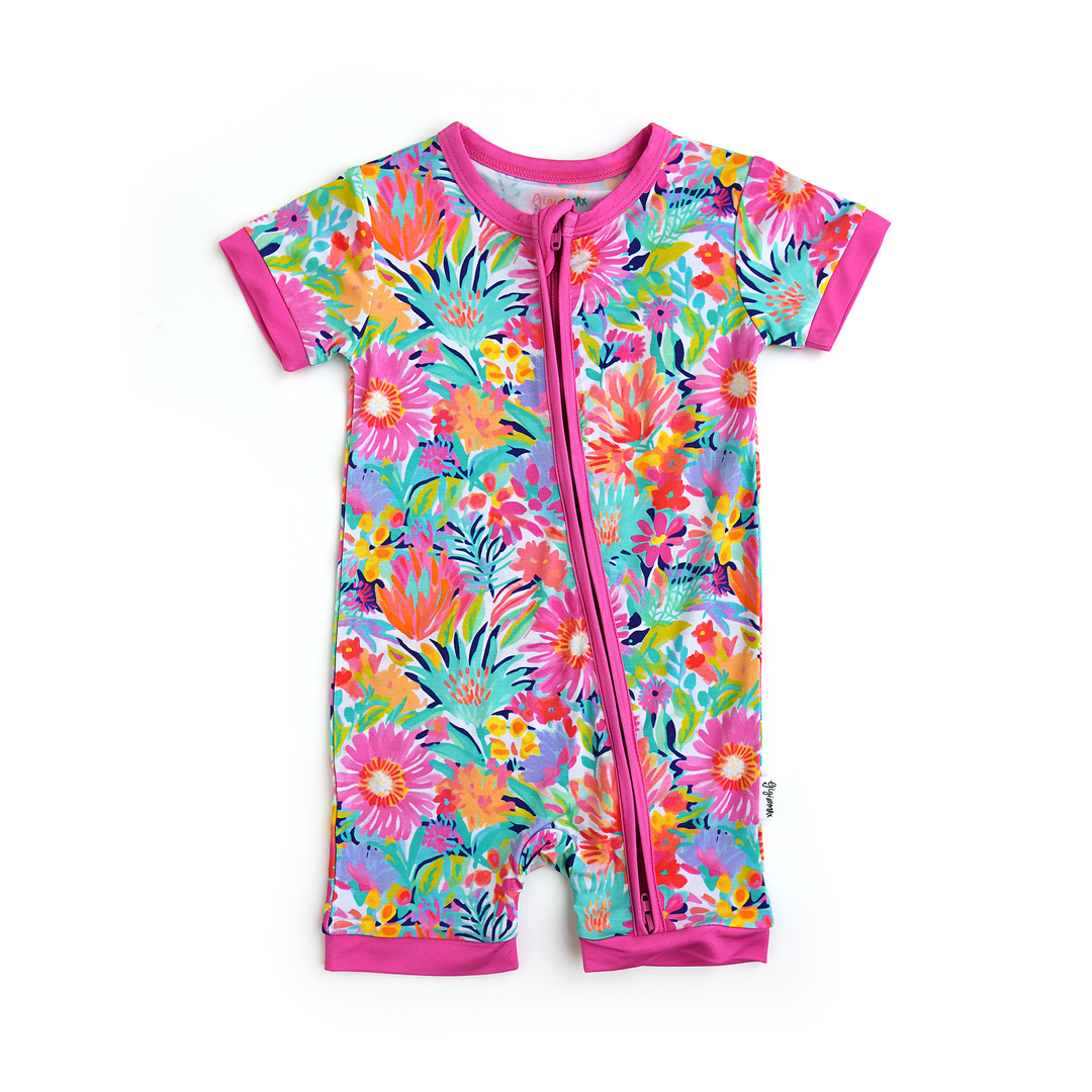 Megan Floral SHORTY ZIP - Gigi and Max