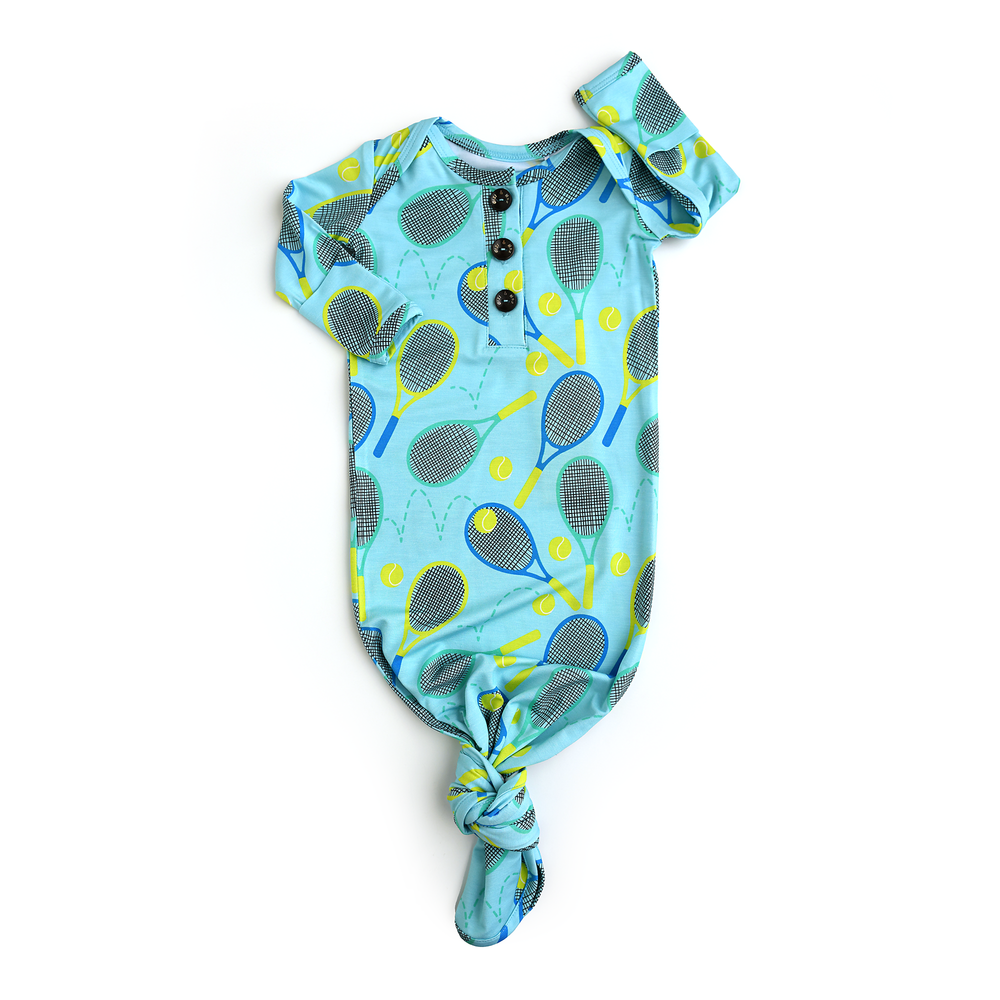 Roger Blue Tennis GOWN - Gigi and Max