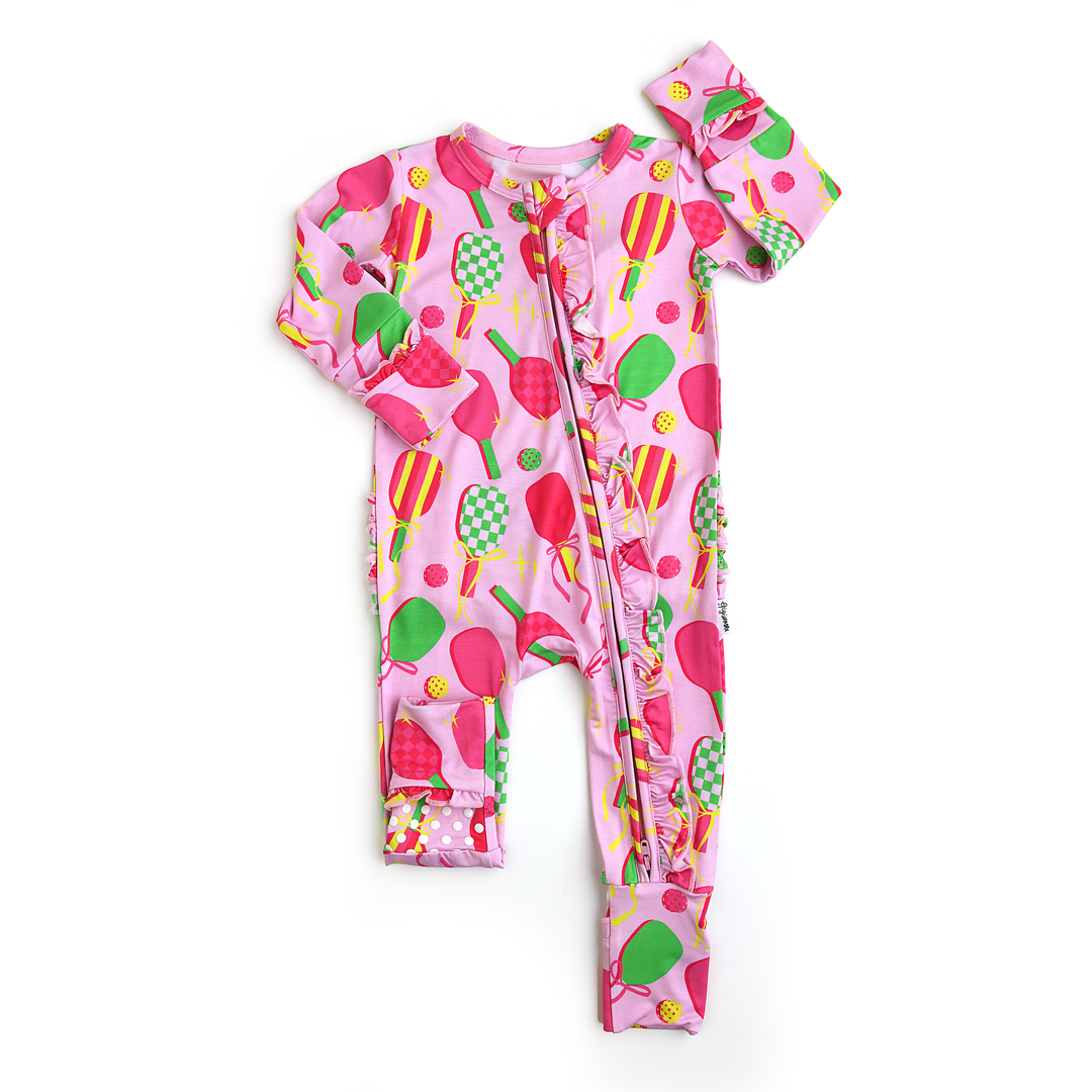 Poppy Pickleball RUFFLE ZIP - Gigi and Max