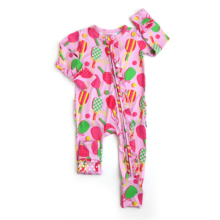 Poppy Pickleball RUFFLE ZIP - Gigi and Max