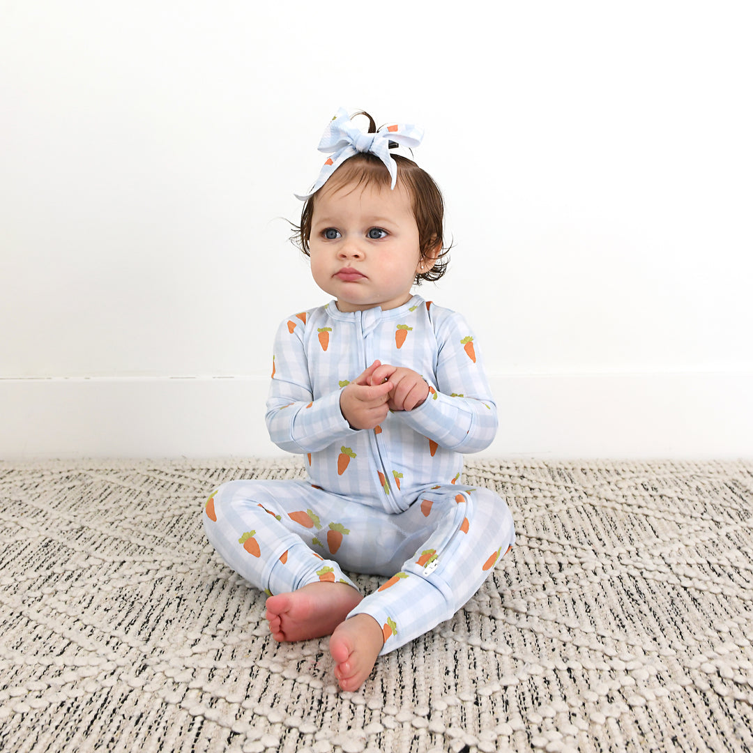 Henry Carrot Gingham ZIP - Gigi and Max