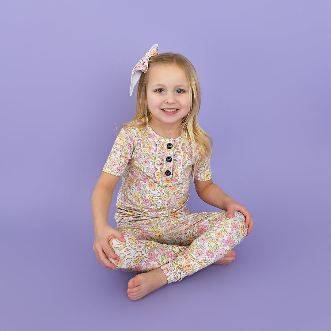 Kennedy Floral RUFFLE TWO PIECE - Gigi and Max