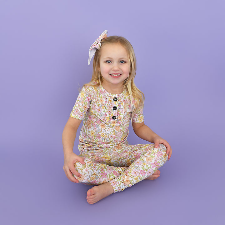 Kennedy Floral RUFFLE TWO PIECE - Gigi and Max
