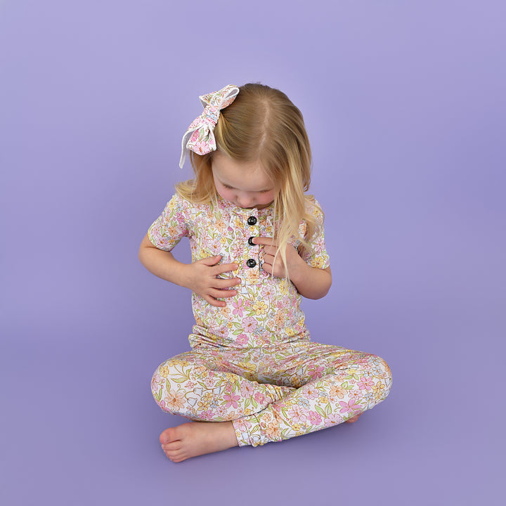 Kennedy Floral RUFFLE TWO PIECE - Gigi and Max