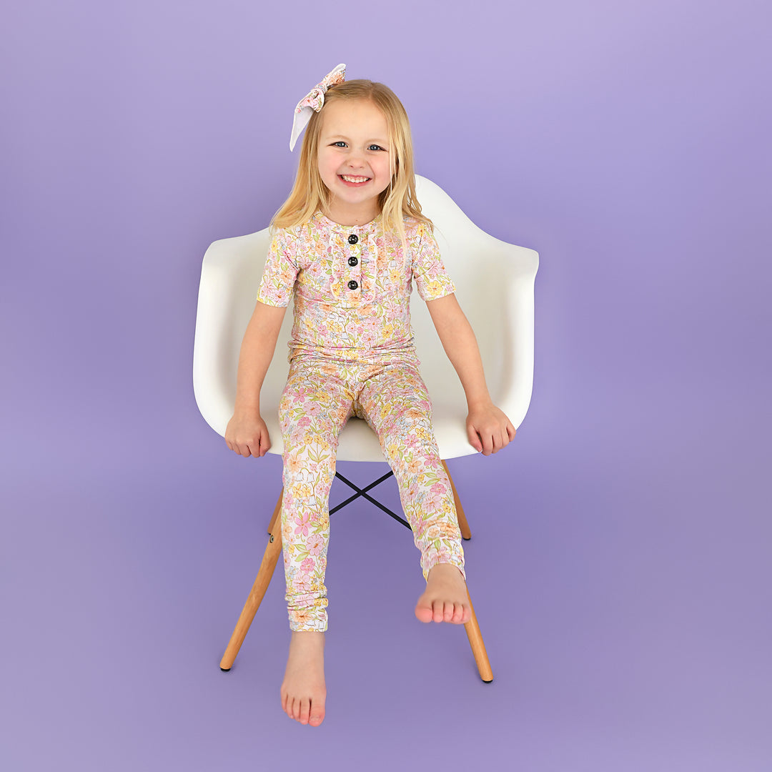 Kennedy Floral RUFFLE TWO PIECE - Gigi and Max