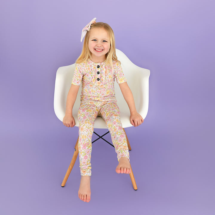 Kennedy Floral RUFFLE TWO PIECE - Gigi and Max
