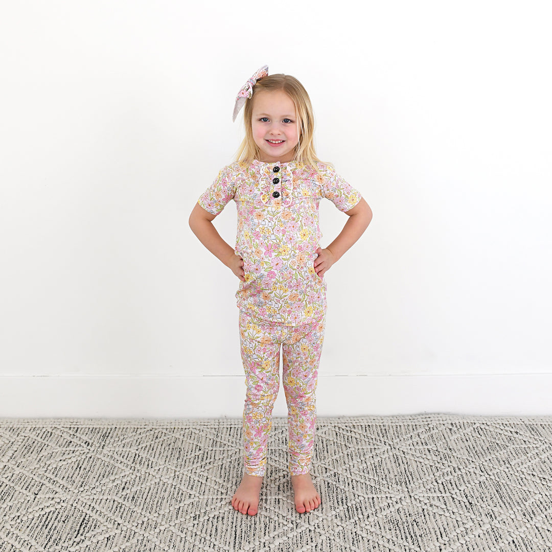 Kennedy Floral RUFFLE TWO PIECE - Gigi and Max