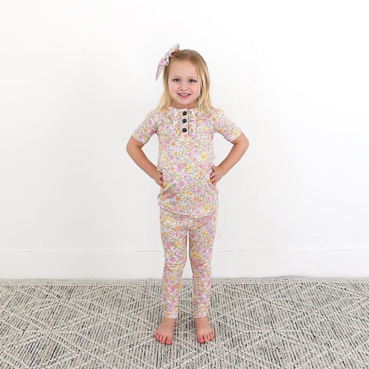 Kennedy Floral RUFFLE TWO PIECE - Gigi and Max
