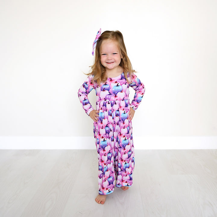 Carrie Pumpkins ROMPER - Gigi and Max