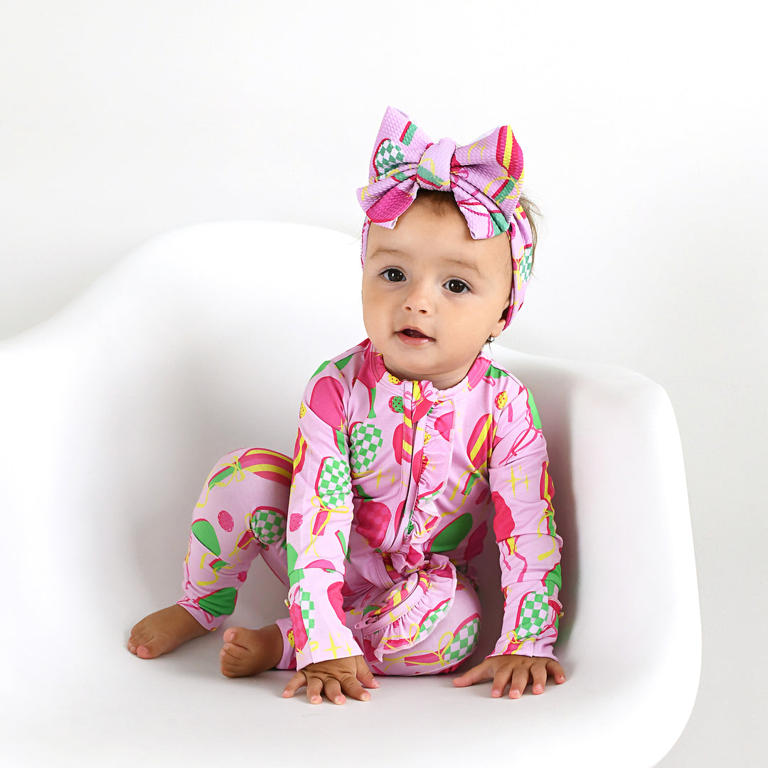 Poppy Pickleball RUFFLE ZIP - Gigi and Max