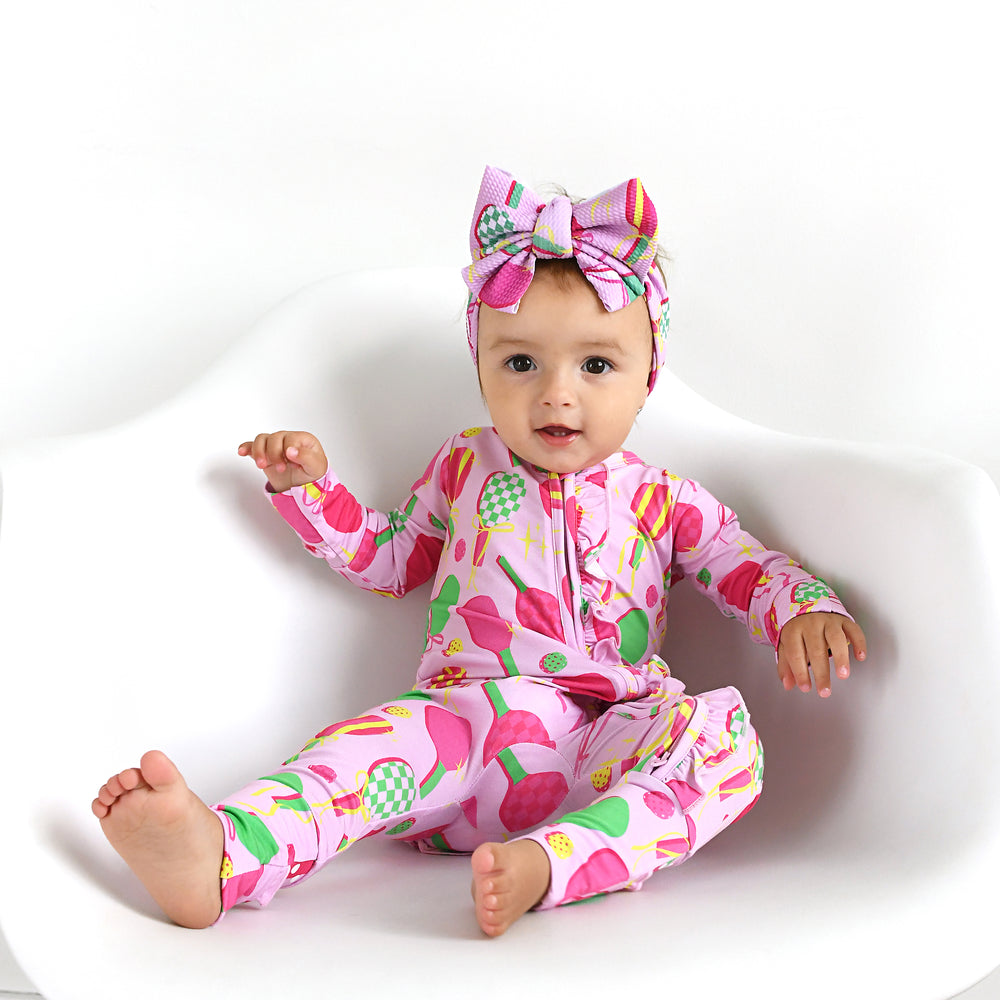 Poppy Pickleball RUFFLE ZIP - Gigi and Max