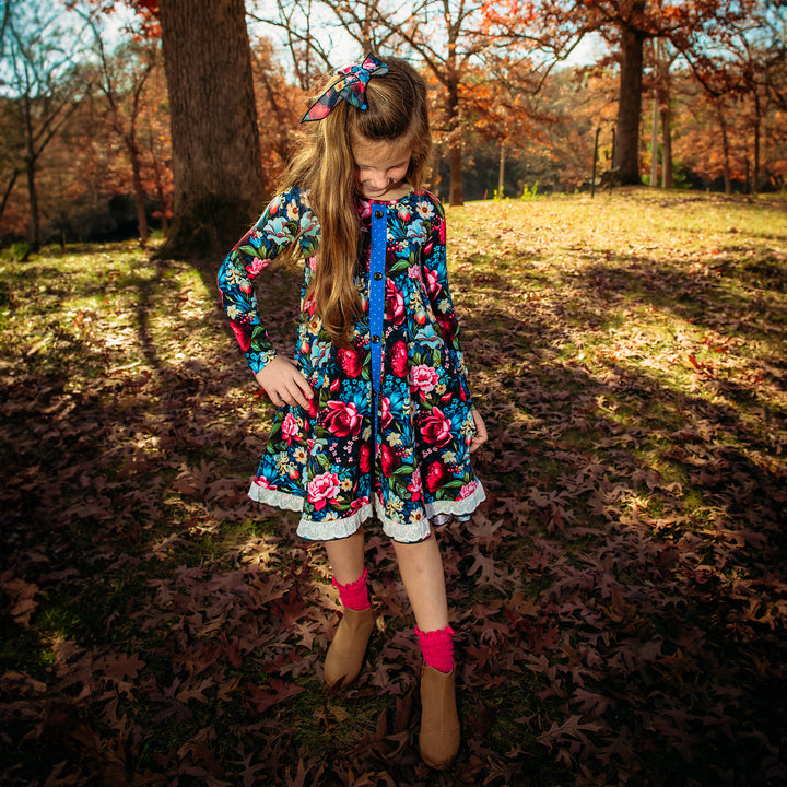 Aria BUTTON DRESS - Gigi and Max