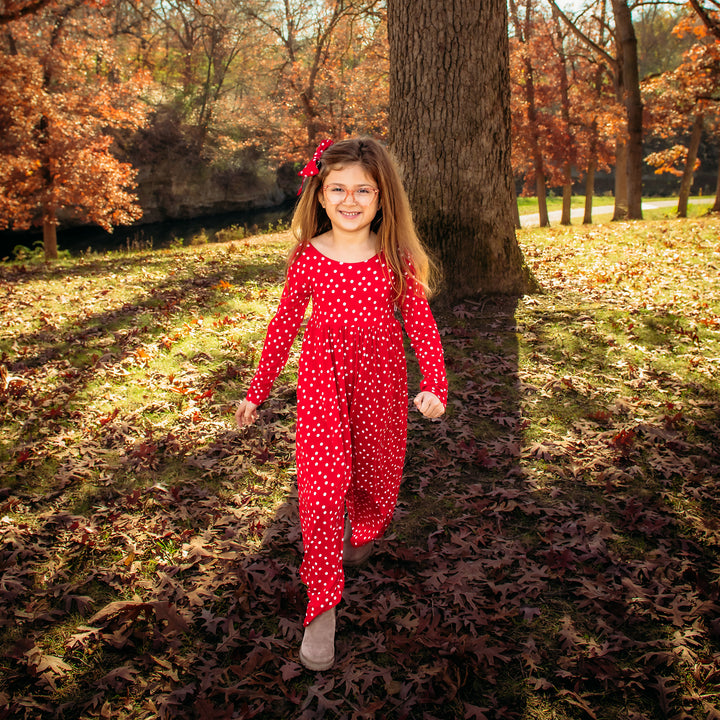Ruby Dot ROMPER - Gigi and Max