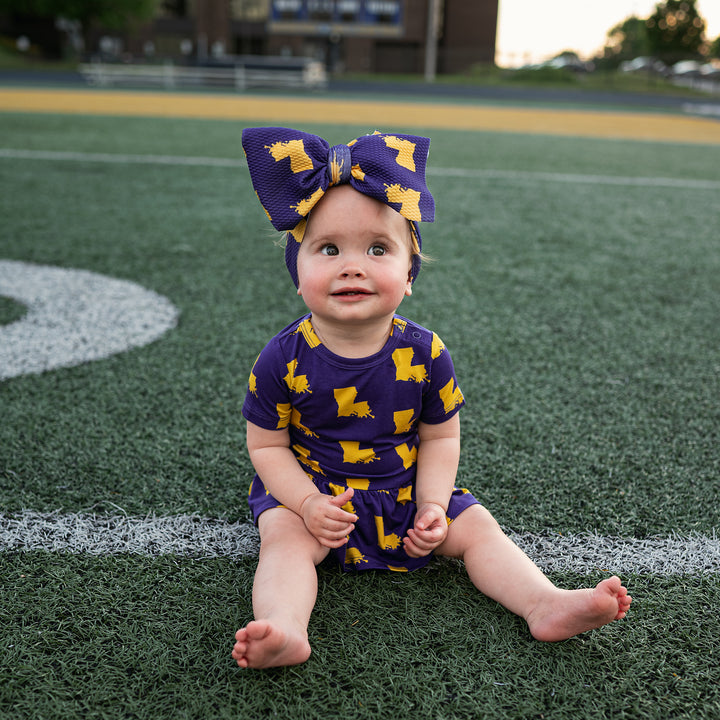 Louisiana Purple & Gold TUTU - Gigi and Max