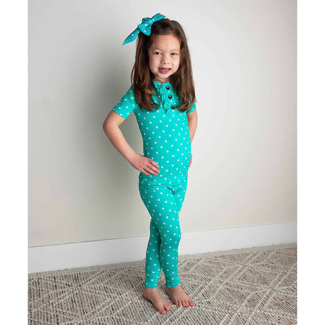 Polly Dot RUFFLE TWO PIECE - Gigi and Max