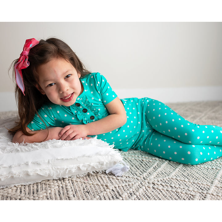 Polly Dot RUFFLE TWO PIECE - Gigi and Max