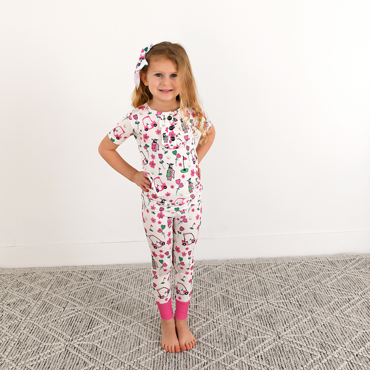 Lexi Pink Golf TWO PIECE - Gigi and Max