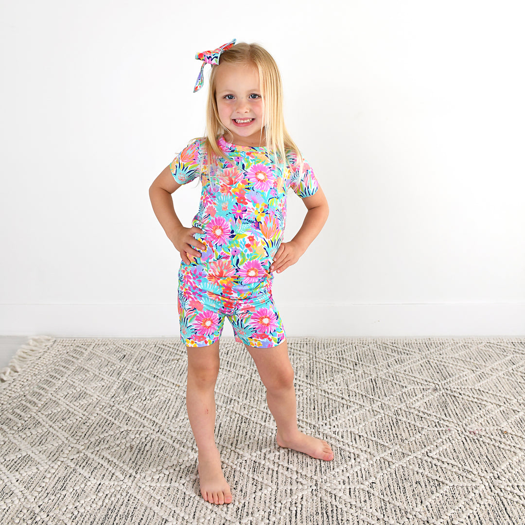 Megan Floral TWO PIECE - SHORTS - Gigi and Max