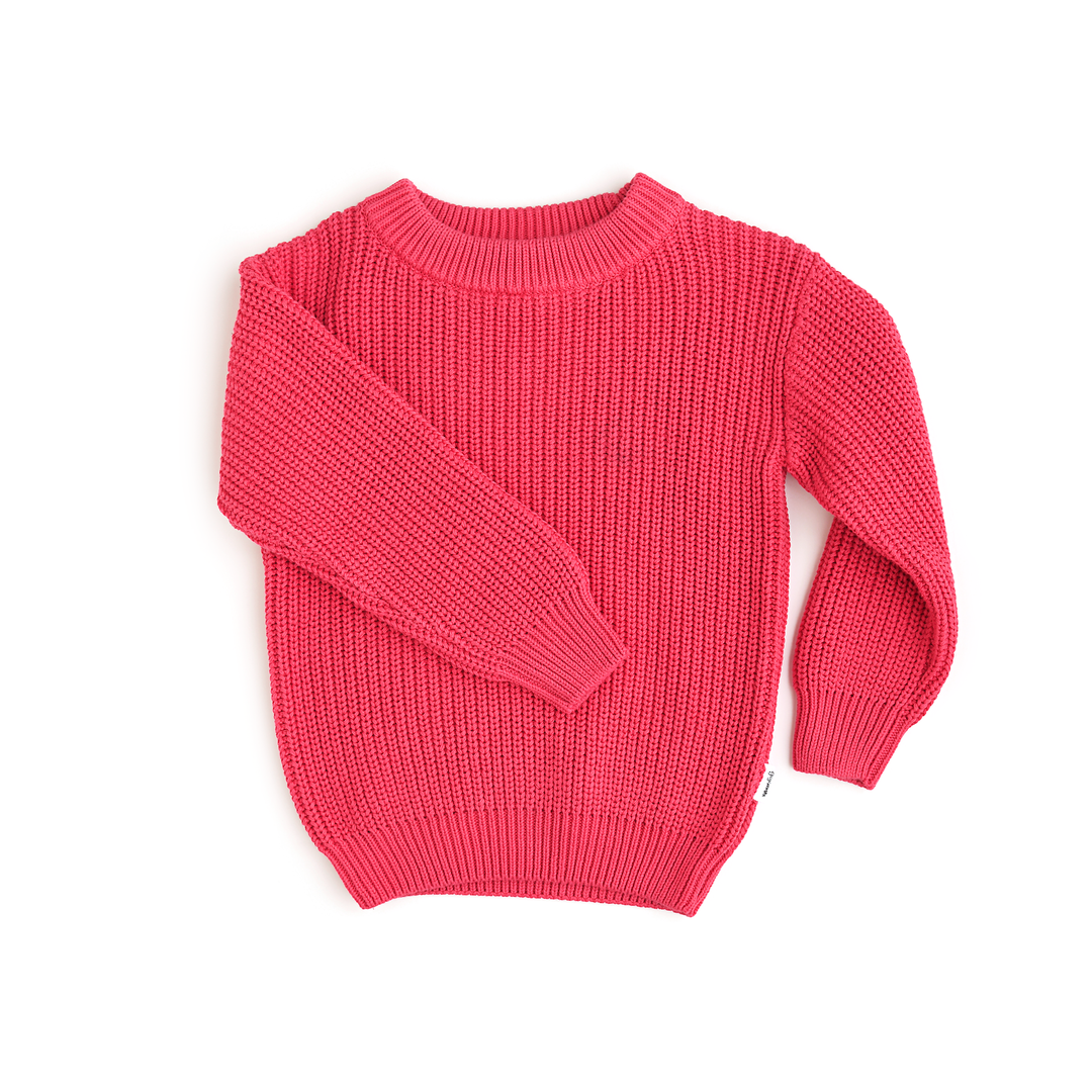 Deep Pink SWEATER - Gigi and Max