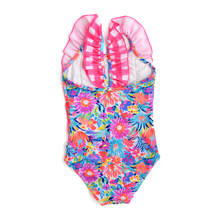 Megan Floral TANK ONE PIECE SWIMSUIT - Gigi and Max