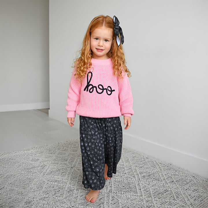 Ash Black Leopard WIDE LEG ROMPER - Gigi and Max