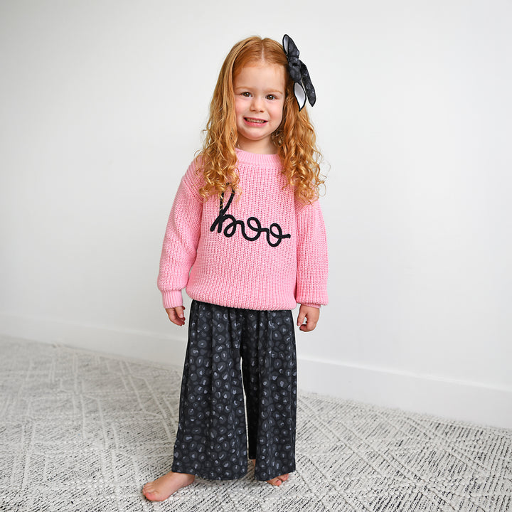 Ash Black Leopard CLIP BOW - Gigi and Max