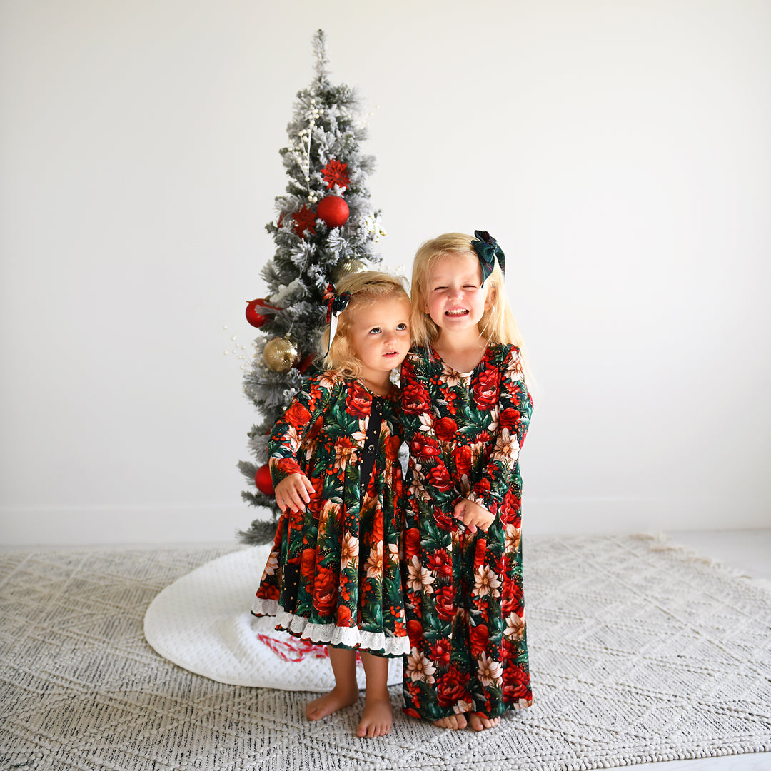 Gloria Floral BUTTON DRESS - Gigi and Max