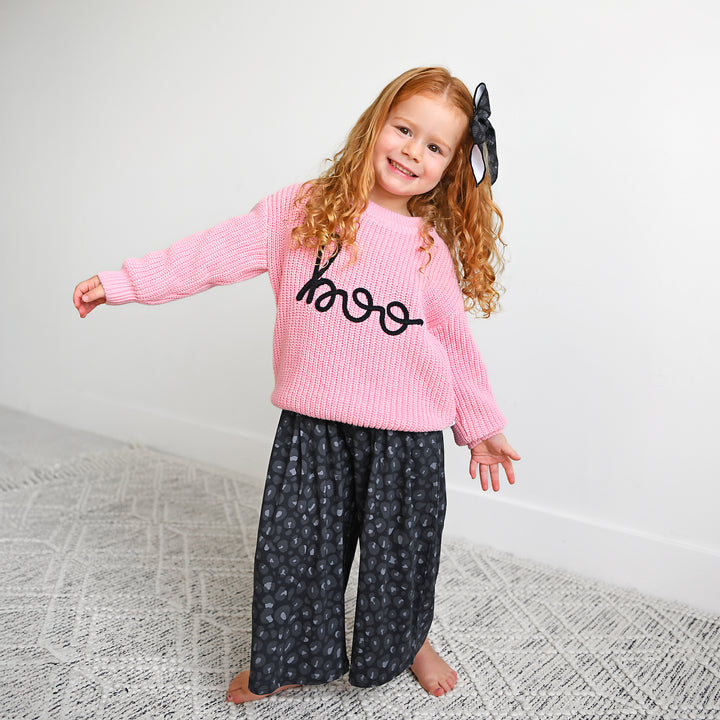 Ash Black Leopard CLIP BOW - Gigi and Max