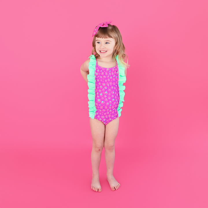 Tara Leopard TANK ONE PIECE SWIMSUIT - Gigi and Max