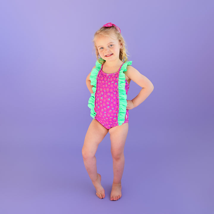 Tara Leopard TANK ONE PIECE SWIMSUIT - Gigi and Max